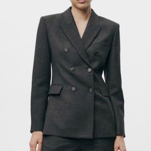 NWT ZARA WOOL JACKET ZW COLLECTION